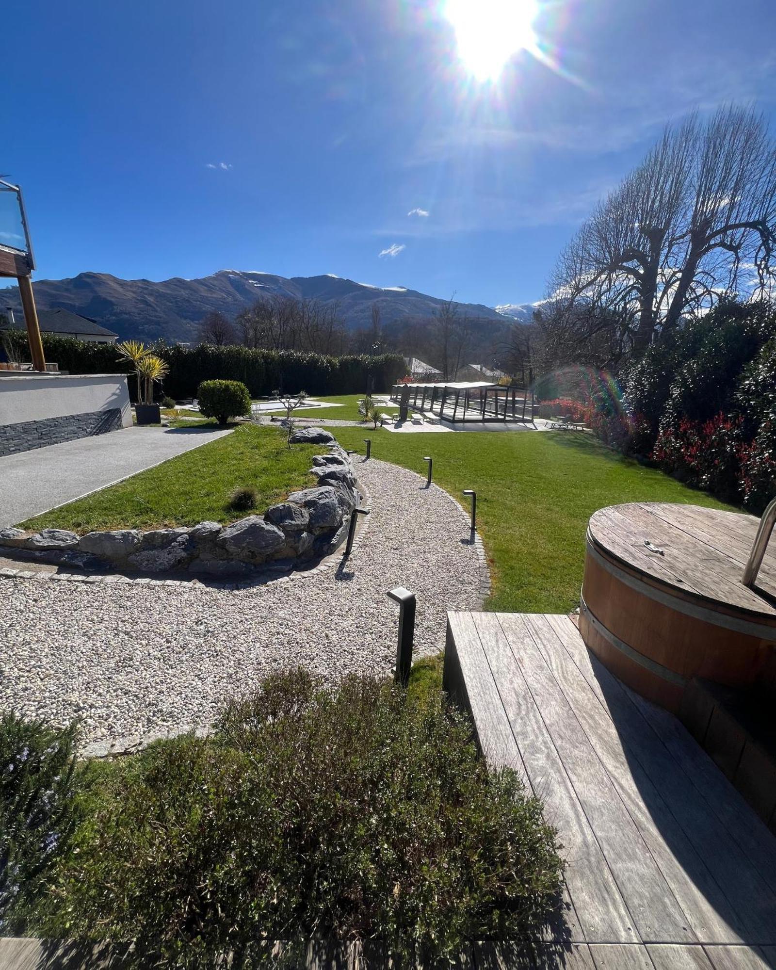 L'Argalyde Esprit Pyrenees Wellness & Cycling Apartment Ayzac-Ost Exterior photo